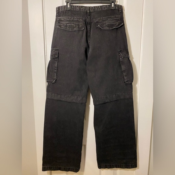 BERSHKA CARGO PANTS - Picture 2 of 3